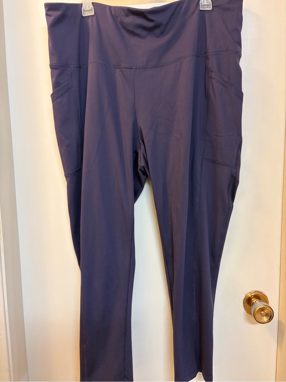 Purple Active zone brand crop Leggings vguc